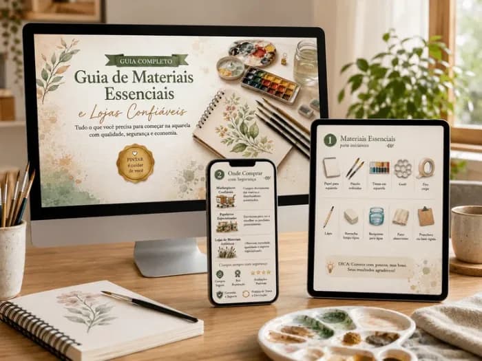 Guia de Materiais Essenciais e Lojas Confiáveis